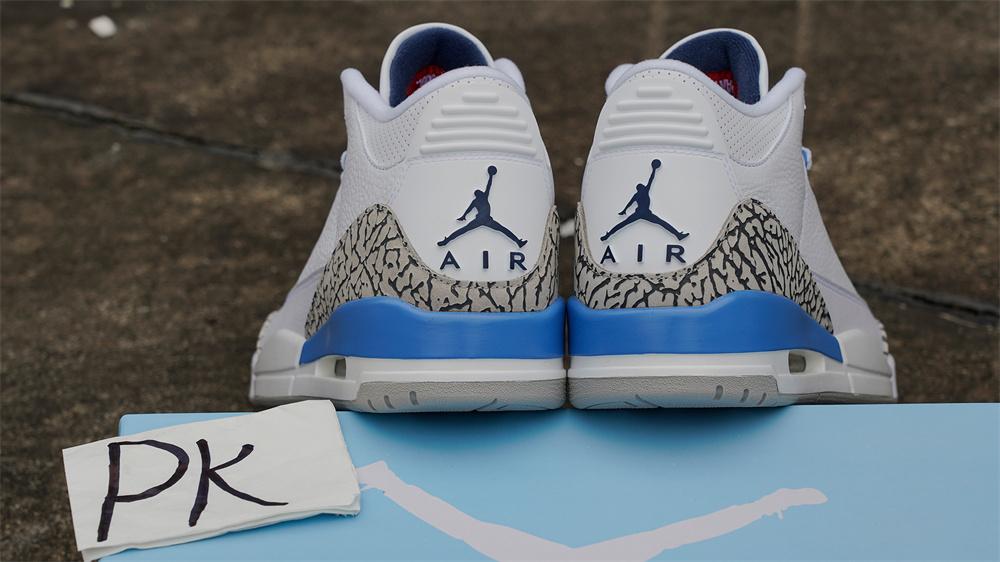 PK GOD Jordan 3 Retro UNC Retail Materials Ready to Ship